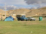 Tibet Kailash 06 Tirthapuri 03 Our Camp We drove past the hot springs and the lower part of the kora and camped in an idyllic spot next to the Sutlej River.